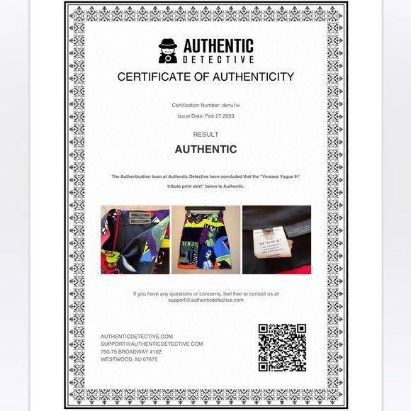 Vintage Versace Tribute Collection | Vogue 91’ Print Mini Skirt - Picture 16 of 16